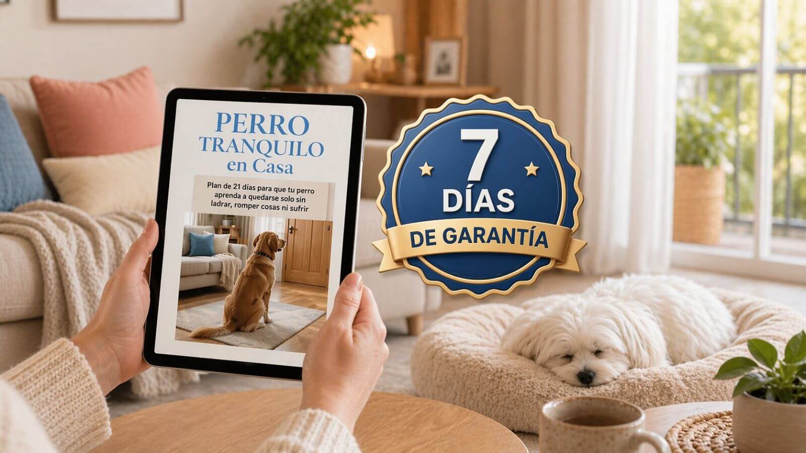 Garantía de 7 días — Perro Tranquilo en Casa